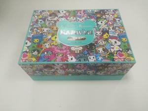 Animal Cartoon Printed Paper Packaging Boxes For Children Toys / Snack