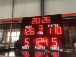 300mm Digit Height Led Basketball Scoreboard 2500mm X 3000mm