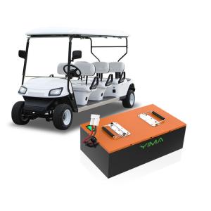 China CE UN38.3 Certified Smart BMS Electric Golf Cart Lithium Battery 60Ah 70Ah 90Ah 110Ah 60V wholesale