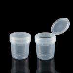240g 480g 600g PP Cream Jar Food Grade Luxury Cosmetic Jars With Flip Cap