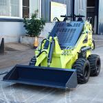 1552x1050x1080mm Skid Steer Loader Gasoline Tracked Crawler Wheel With