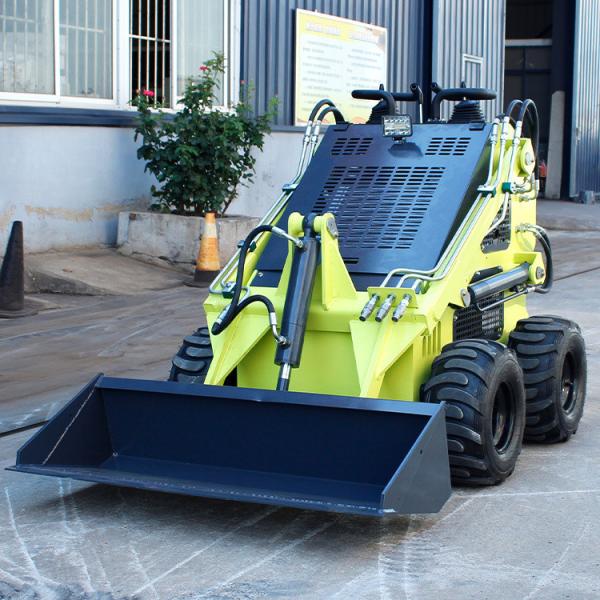 1552x1050x1080mm Skid Steer Loader Gasoline Tracked Crawler Wheel With