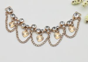 China Fashionable Shoe Accessories Chains Elegant Exquisite Environmental Plated wholesale