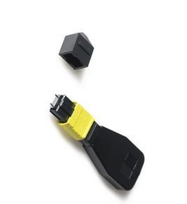 China OM3 MPO Fiber Optic Loopback Male To Female Plastic Material 2 Year Waranty wholesale