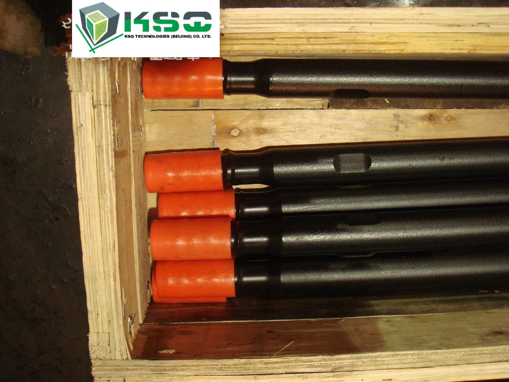 High Precision Rock Drill Rod Rod R25 R28 R32 Thread With 610 - 6400mm Length