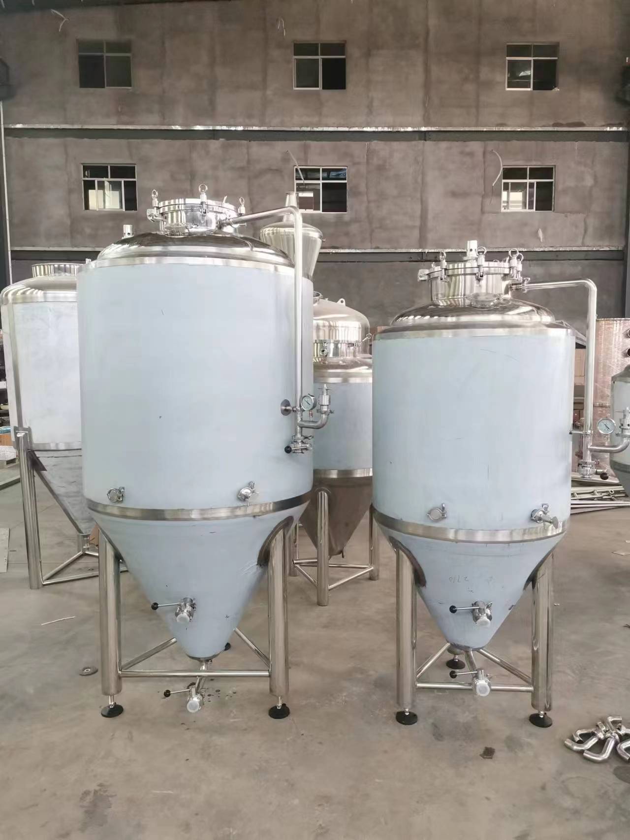 Electric/Steam/Fire Heating 600 KG Beer Fermentation Tank for Brewery Production Line