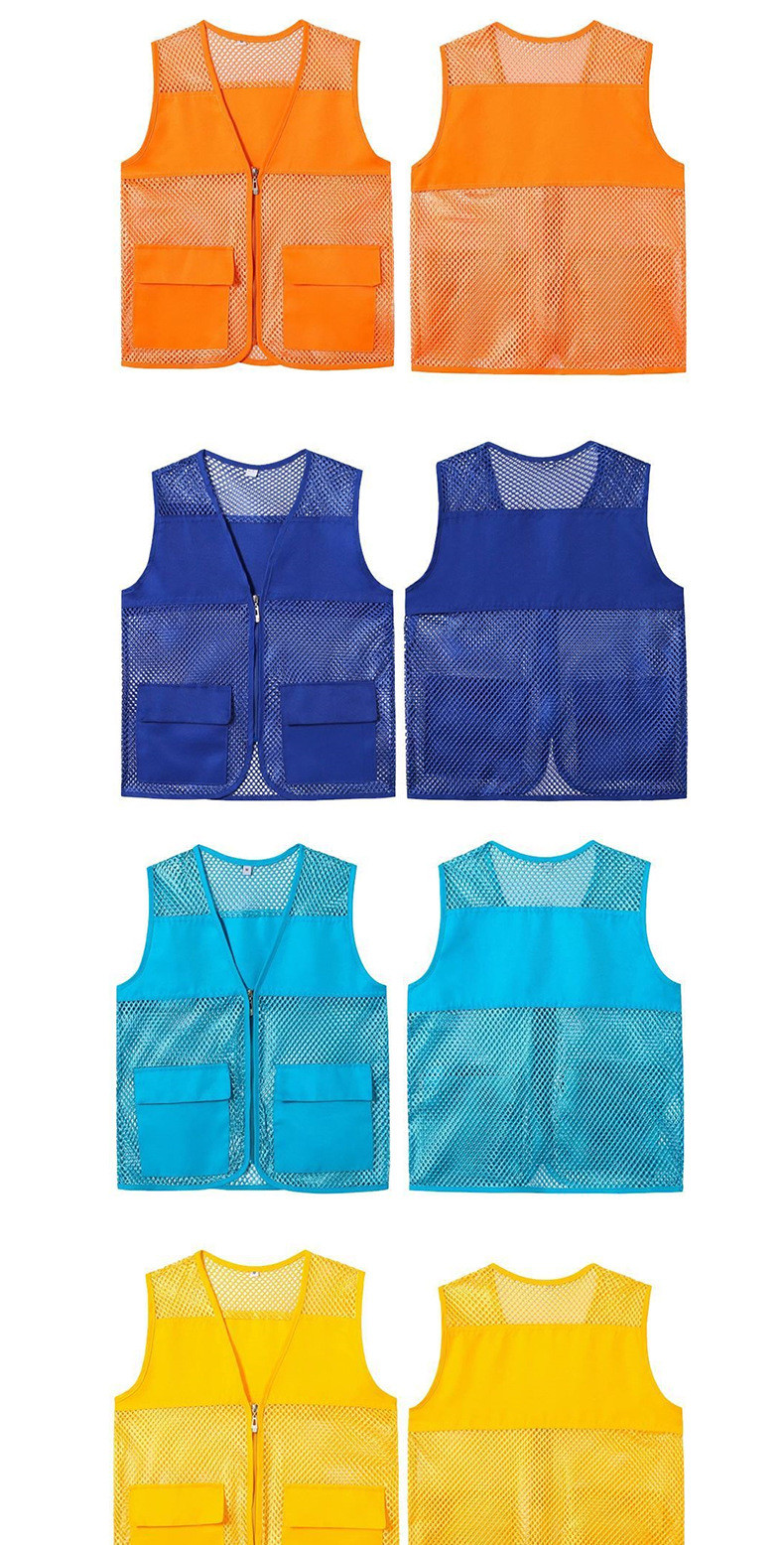 High Visibility Road Safety Products OEM Logo Reflective Safety Vest
