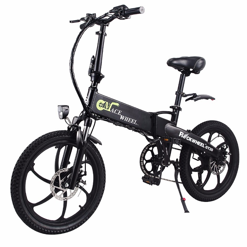 Convenient Shimano 7-speed-gears 6 Spoke MTB Style Aluminum Folding Electric Bike