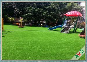 China HIGH Elasticity Outdoor Artificial Grass Field Green Monofil PE + Curled PPE Material wholesale