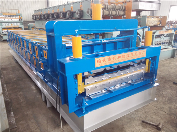 Metal Sheet Double Layer Roof and Wall Panel Cold Roll Forming Machine