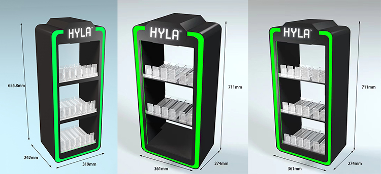 Custom Acrylic Pen Display Stand Acrylic Pen Display Holders For Company Staff