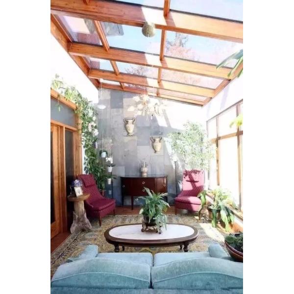 Outdoor OEM ODM 6063 T6 Anti Theft Aluminium Sunroom