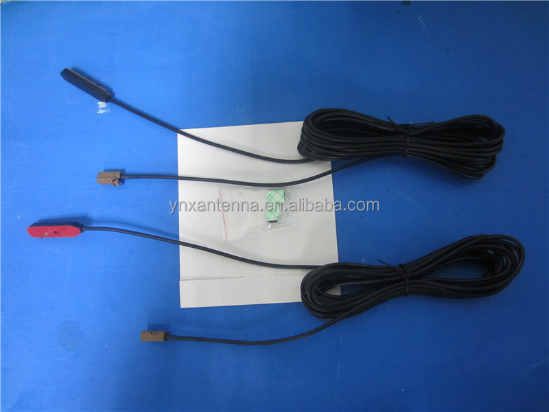 High Gain Window Car GPS Antenna L-type VHF UHF GT Film for GPS Tracker on Car Window