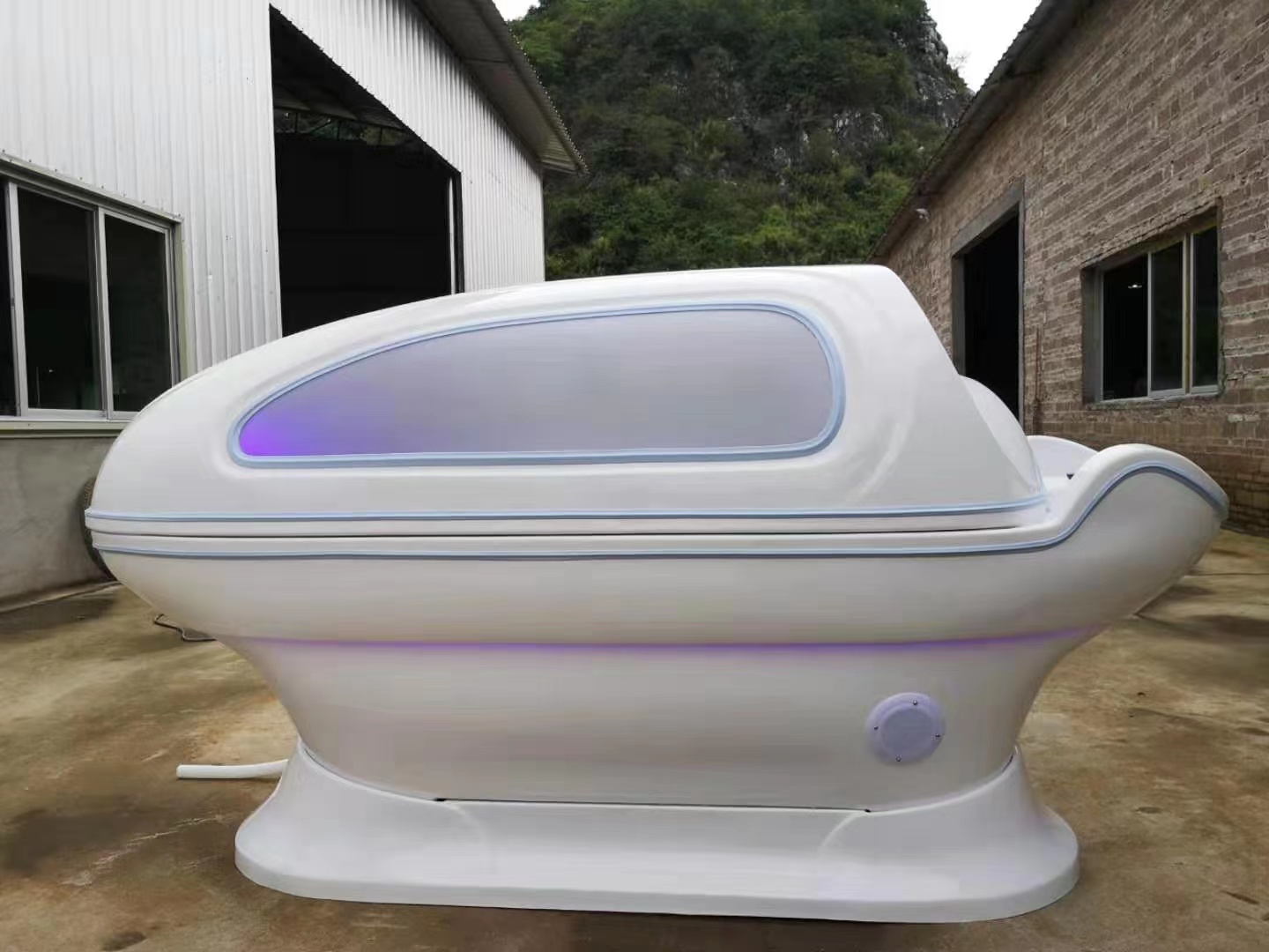 Sauna Aqua Hydro Spa Capsule Massage White Infrared For Body Target Area