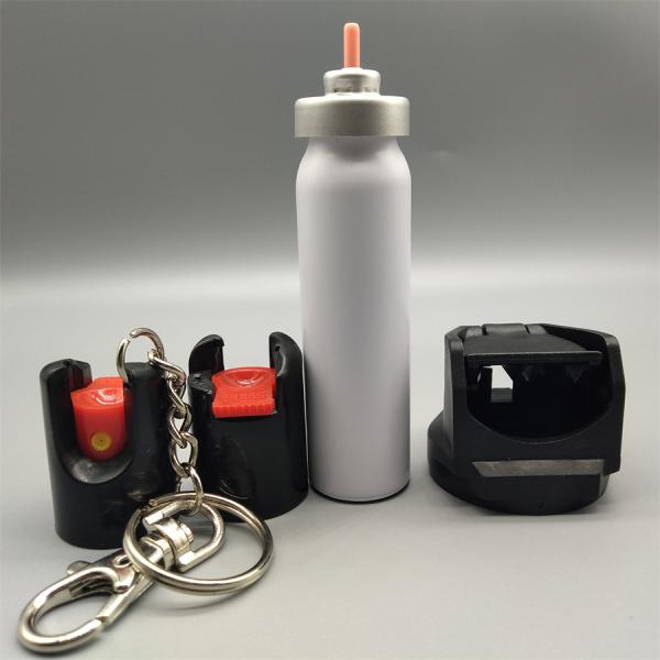 Compact Discreet 20mm Self Defence Pepper Spray Valve Actuator for Everyday Carry with Silent Lock Technology