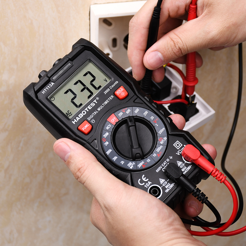 200Ohm 200mV 200mA Handheld Digital Multimeter