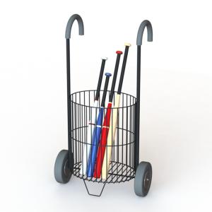 China One Team Base 2 Wheels Ball Storage Cart For Sport Baseball wholesale