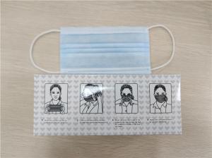 China Anti Bacterial Disposable Earloop Mask Fluid Resistant Odorless Freely Sample wholesale