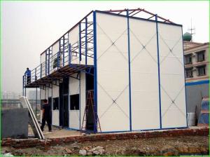 China certificated prefab house temporary living quarter laborers camp wholesale