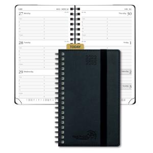 China PU Softbound ECO Friendly Academic Planner 2023 2024 Medal Spiral wholesale