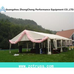 China Fashionable Double-skin PVC Wedding Tent With White Roof wholesale