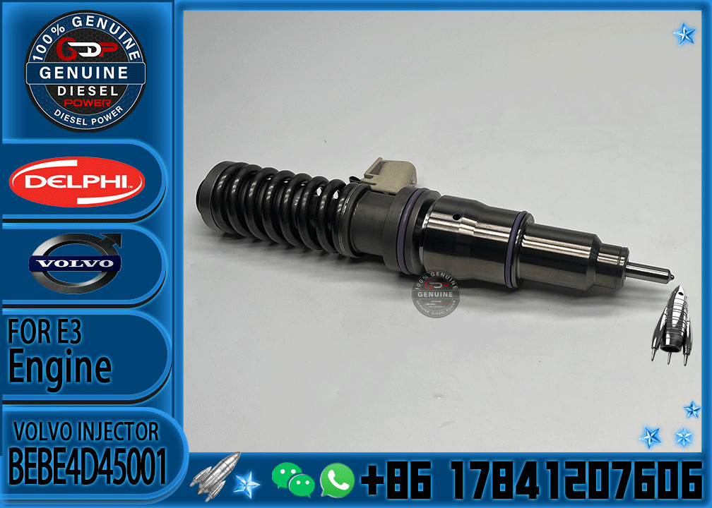 Common Rail Diesel Fuel Injector 21947762 BEBE4D45001 BEBE4D46001 BEBE4D24003 BEBE4D24103 BEBE4D05001 for VOL Engine