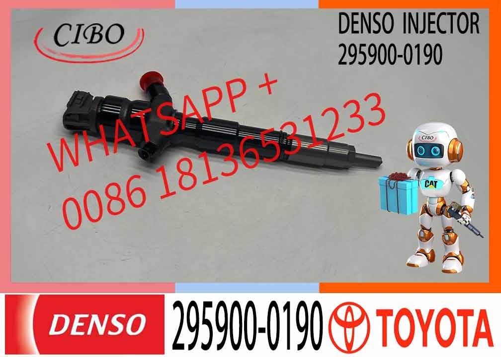 High Quality Common Rail Fuel Injector 295900-0190 295900-0240 23670-30170 23670-39445 for Toyota 1KD-FTV