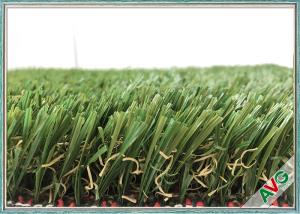 China Professional Natural Artificial Grass Turf , School / Backyard / Garden Fake Grass wholesale