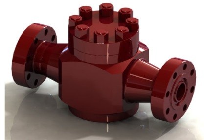 Wellhead Flanged End Check Valve, API 6A 1-13/16" ~7-1/16” 2000psi ~15000psi Check Valve / One Way Valve