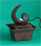Faux Marble Interior Table Top Water Fountains Handcrafted Made