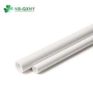 China 1/2&quot;-16&quot; Glue Connection White Plastic PVC Sch40 Pipe for Cold Water Supply wholesale