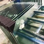 Customized Cut to Size 3/8'' Clear Tempered Shower Door Hinge Door Stock Door