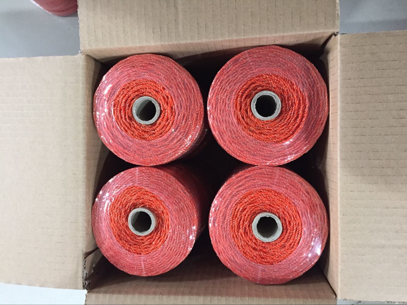 Hot sale electric fence shock PE UV stabilized poly rope for animal farm fence QL715