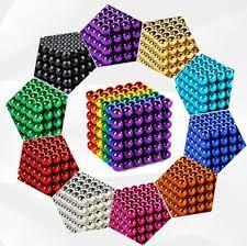 China Colorful Neodymium Sphere Magnet Neocube For Magnetic Toy wholesale