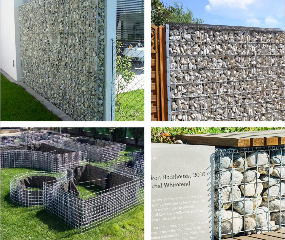 Square 2mm Welded Gabion Box For Civil Engineering