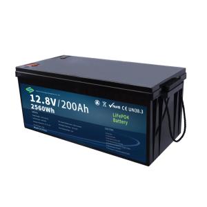 China 12V 200Ah Lithium Boat Starting Battery Lightweight Rechargeable wholesale