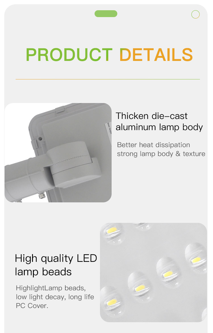 All In One 100W 200W Solar Sensor Street Lamp Outdoor Road Lights With Remote Control