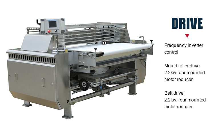 Electric Rotary Cutter Cookie / Biscuit Making Machine Product Line
