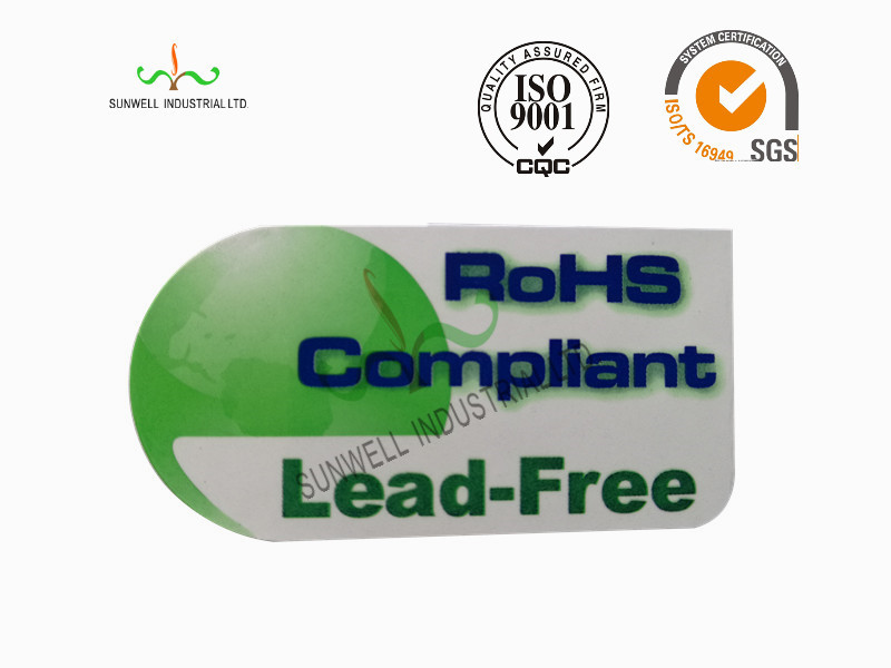 Personalized Plastic Sticky Labels Stickers Transparant Matte Film Lamination
