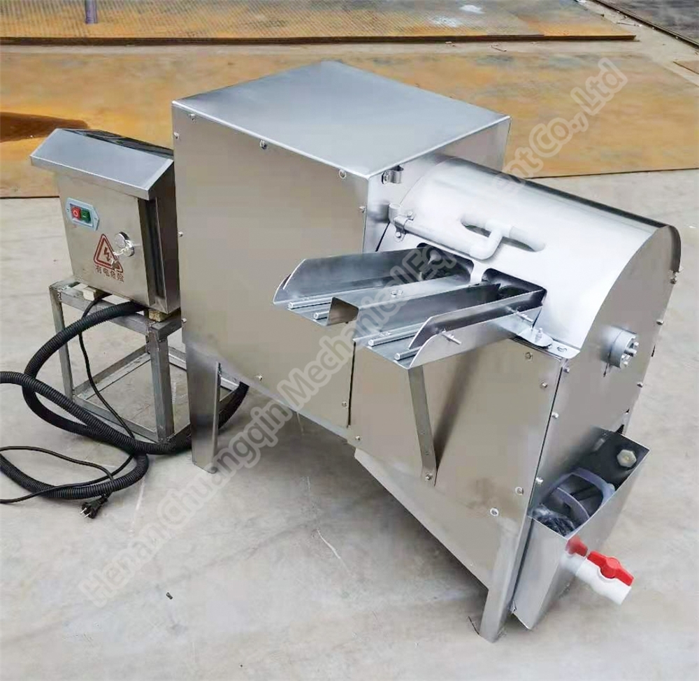 High Capacity Full Automatic Egg Washing Machine Rolling Brush Egg Washer Wear Resistance