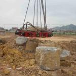 Modular 30pcs/8h Dia300mm 320KN Hydraulic Pile Breaker