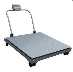 China Hand Pull Electronic LCD 6V Floor Weighing Scale wholesale