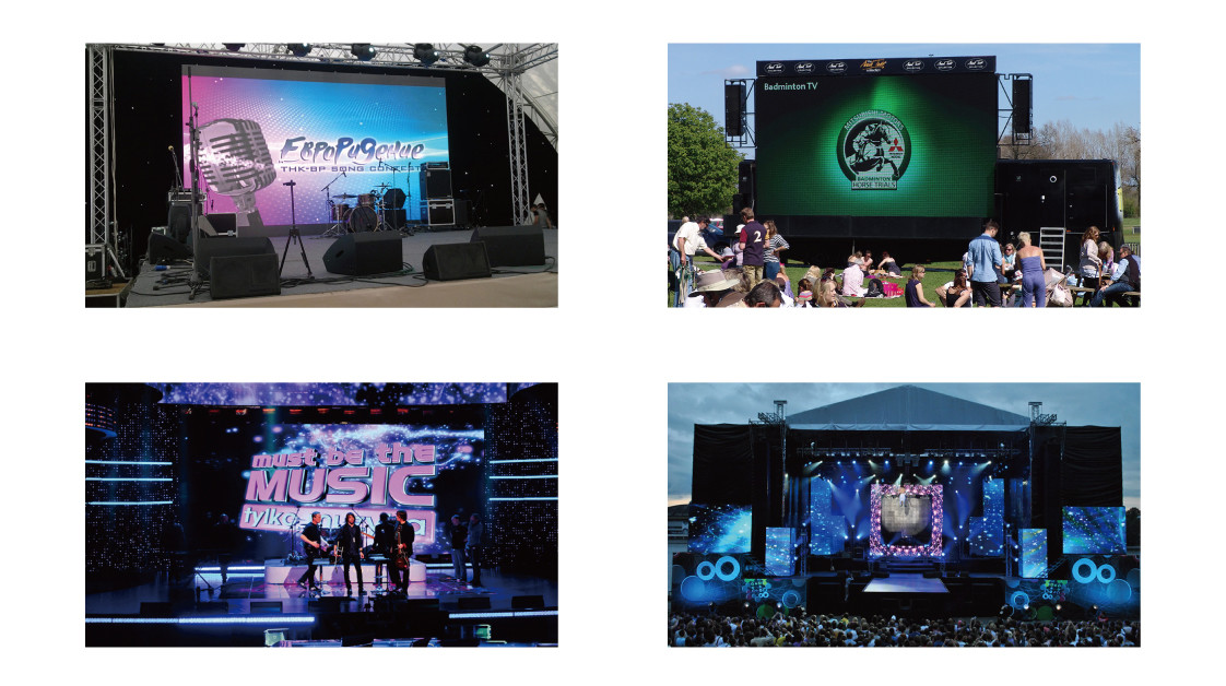 IP67 DVI VGA Ultra Slim p10 outdoor full color led display for Video Advertising