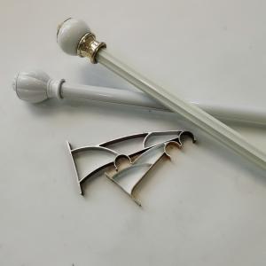 China Office 6.7 Meter Zinc Alloy Single Rod Curtain Rod wholesale
