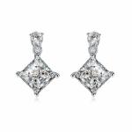 925silver 1 Carat Diamond Moissanite Pendant Necklace Women Gift