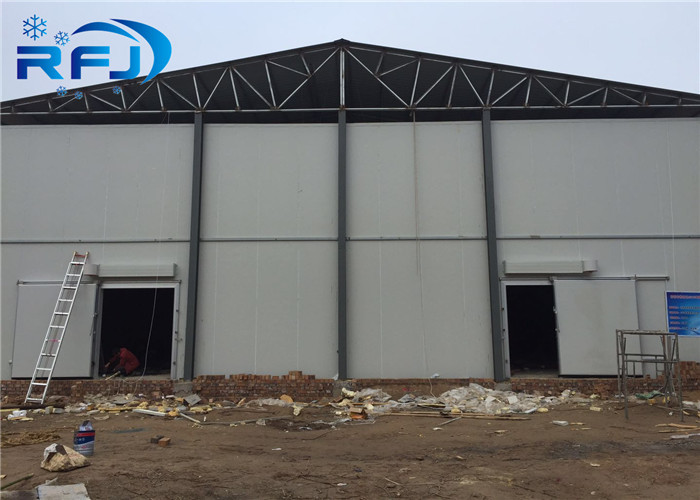 Refrigeration Industrial Walk In Freezer , Cold Room Cooling Unit ISO Approval