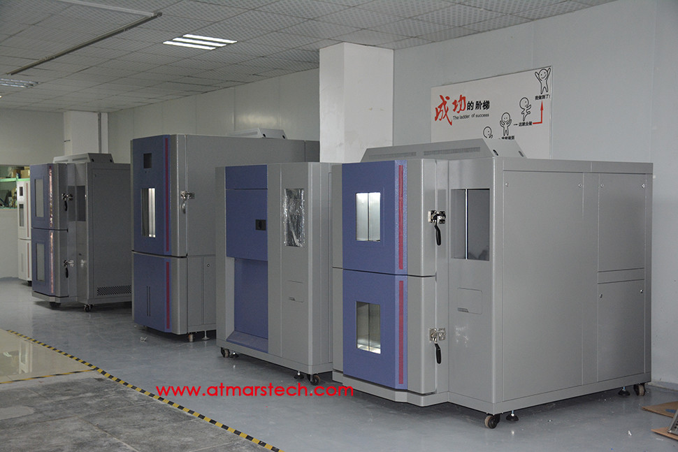 Large 3 Zone Thermal Shock Chamber for Engine Thermal Shock Stress Testing