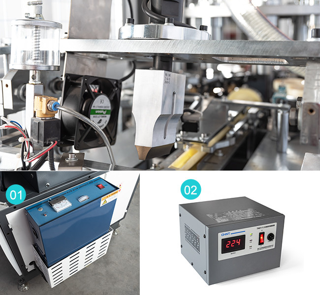 Hot Drink Fully Automatic Paper Cup Making Machine 80 Pcs / Min CE SGS Standard