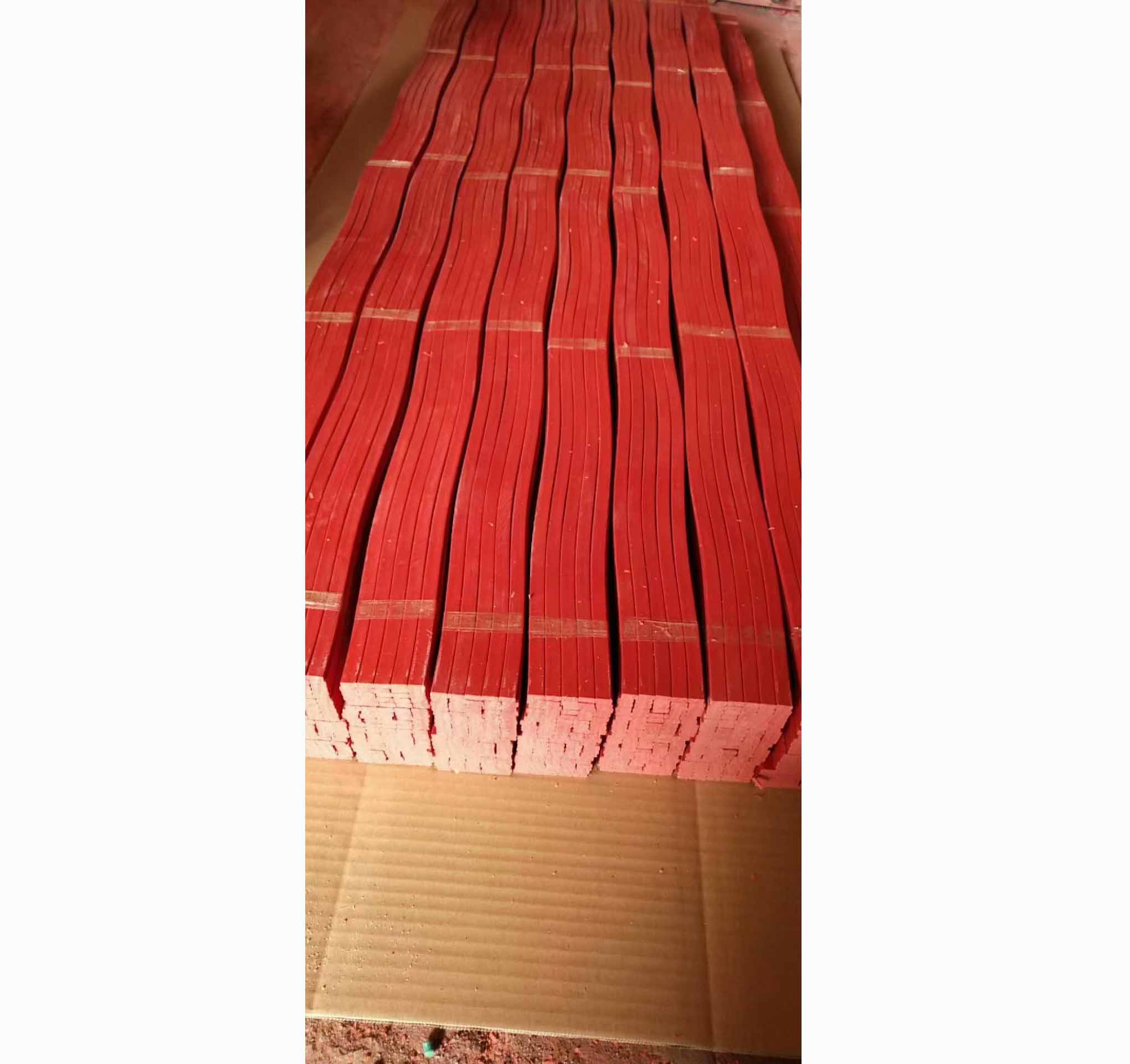 Offset Printing Machine Parts 137 polar cutting sticks Size 10x4.5x1380mm Red Color