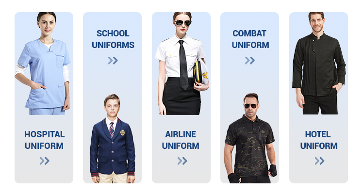 Uniform Type STEWARDESS Custom White Black Vest Airline Pilot Shirts for Men's Uniforms